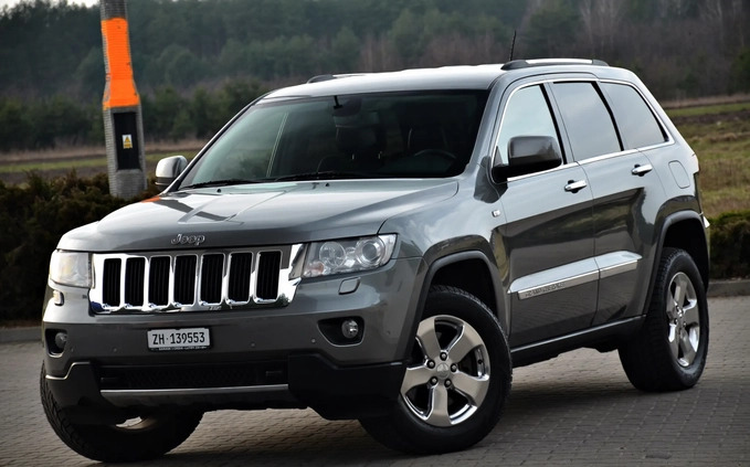 Jeep Grand Cherokee cena 67900 przebieg: 175000, rok produkcji 2011 z Świdnica małe 407